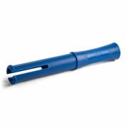 Dispenser til str&aelig;kfilm, Banderolefilm til h&aring;ndholdt brug, bl&aring; til h&aring;ndstr&aelig;kfilm, 38 mm, v&aelig;gt: 0.070 kg karton a 12 stk