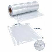 Topark, 30 &micro;m, Rulle, 1200 mm x 400.00 m Forudsk&aring;ret for hver 1600 mm, LD-PE transparent, rulle a 250 stk