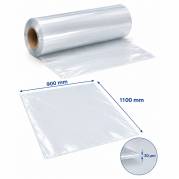 Topark, 30 &micro;m, Rulle, 900 mm x 440.00 m Perforeret for hver 1100mm, LD-PE transparent, rulle a 400 stk