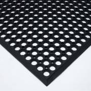 Arbejdspladsm&aring;tte, Matting Yoga light, 910x152x14mm, sort