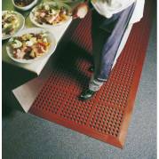 Arbejdspladsm&aring;tte, Matting Yoga Tuff, 910x910x15mm, sort