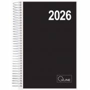 Kalender, Q-Line, 1 dag/side, EC6, 120 x170mm, 1 stk,