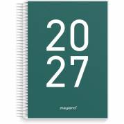 Dagskalender, Mayland, SENIOR, 186x238mm &aring;r: 2027, Flerfarvet,
