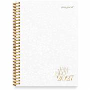 Ugekalender, Mayland, 117x151mm &aring;r: 2027, hvid,
