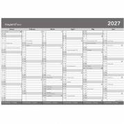 V&aelig;gkalender, Mayland, 292x210mm &aring;r: 2027, Gr&aring;,