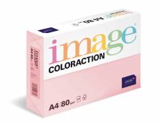 Image, Coloraction, Tropic/pale pink Kopipapir, tr&aelig;fri ECF, 80g/m2, 210mm x 297mm, A4, Smal bane, pakke a 500 ark FSC Mix Credit EU-milj&oslash;m&aelig;rke