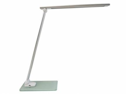 Bordlampe Unilux Popy LED foldbar hvid/metalgrå