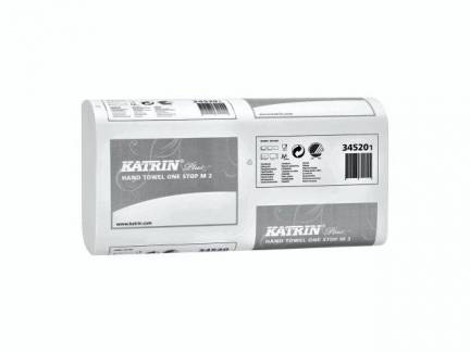 Papirhåndklæde Katrin Plus One Stop 2-lags 25cm 3024ark/kar