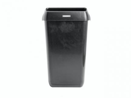 Affaldskurv Katrin Waste Bin sort plast 25l 92261