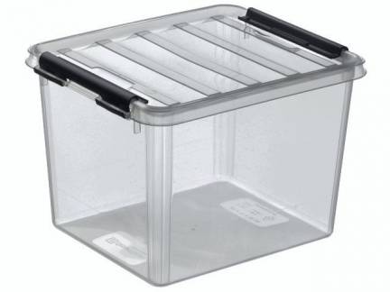 Plastkasse SmartStore Classic 3 3l m/låg 21x17x15cm