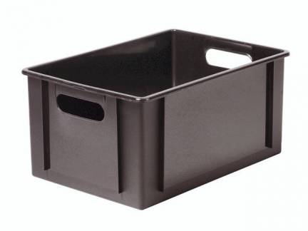 Klodskasse SmartStore Basic sort 12,5l 34x24x16cm