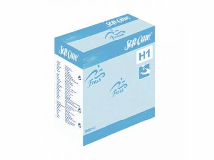 Håndsæbe Soft Care Fresh H1 t/Soft Care Line disp. 6x800ml