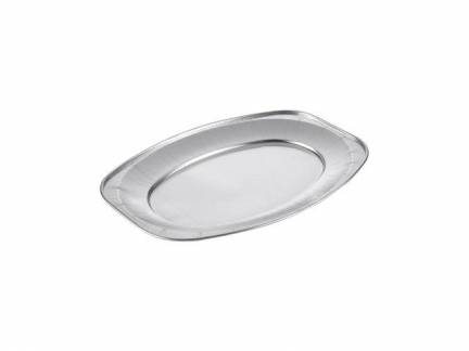 Cateringfad oval lille 35x25x2,1cm glat 10stk/pak