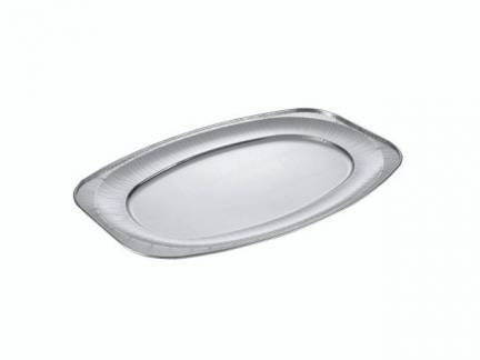 Cateringfad oval foodline 55x36x2,2cm glat stor 10stk/pak