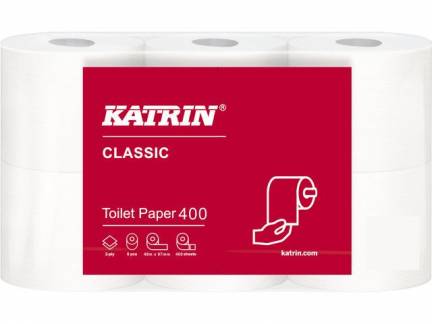 Toiletpapir Katrin 400 2-lags 48m 104834 42rul