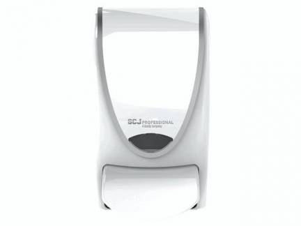 Dispenser SCJ Professional 1l hvid med silverline til 1l patron 4167