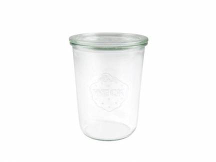 Sylteglas Weck incl låg (743) 850ml Ø10x14,7cm 6stk/pak