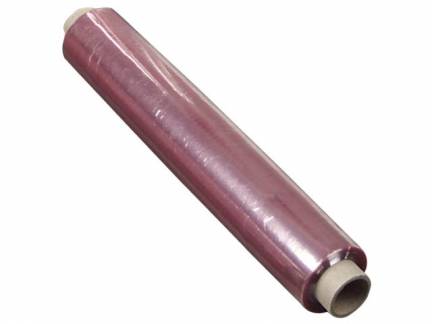 Madfilm, 8 &micro;m, Rulle, 450 mm x 300.00 m PVC, transparent, 1 reel F&oslash;devaregodkendt
