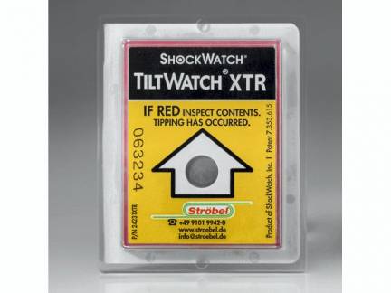 Tiltwatch tilting indicator 