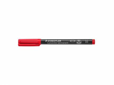 OHP-pen Lumocolor rød M 0,8-1mm 317-2 permanent