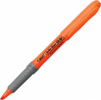 Tekstmarker Bic brite liner Grip orange