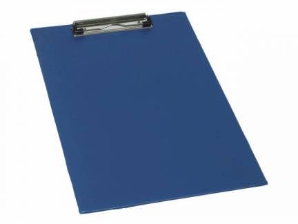 Clipboard Bantex A4 m/wireclip blå