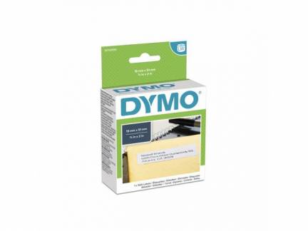 Universaletiketter DYMO hvid 19x51mm 500stk/rul 11355