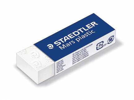 Viskelæder plast STAEDTLER 65x23x12mm 526 50