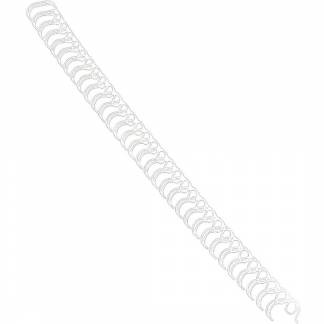 Spiralrygge Fellowes 3:1 wire 6mm hvide A4 2-35ark 100stk/pak