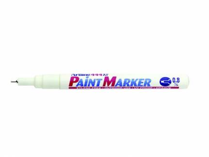 Marker Artline EK444 hvid permanent ekstra fine 0,8mm