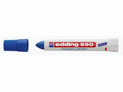 Marker Edding 950 permanent blå 10mm