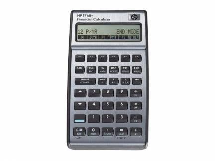 Finansregner HP 17BII+ (nordic manual)