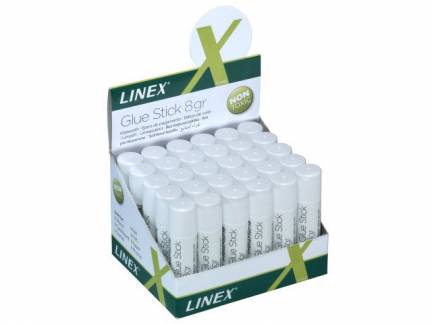 Limstift Linex 8g t/papir og foto m.v.