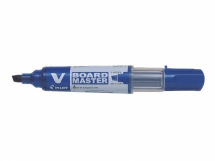 Whiteboardmarker Pilot V-Board Master blå skrå spids 1,8x5,2mm