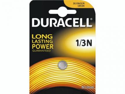 Batteri Duracell Photo 1/3N 3V Lithium High Power 1stk/pak