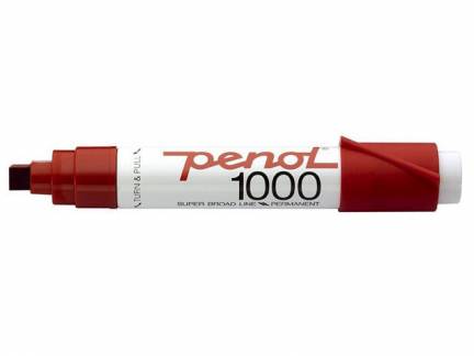 Marker Penol 1000 rød 3-16mm 