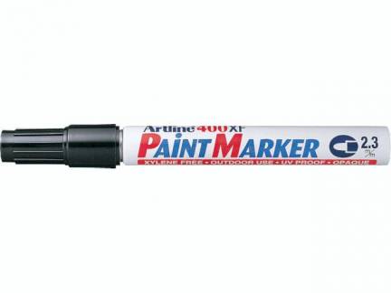 Paint marker Artline sort EK-400/1 blisterpak