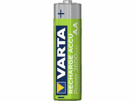 Batteri Varta Recharge Power AA 2600mAh 4stk/pak