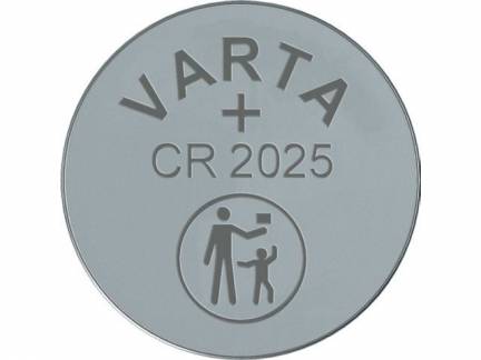 Batteri Varta Electronics CR2025 3V 1stk/pak