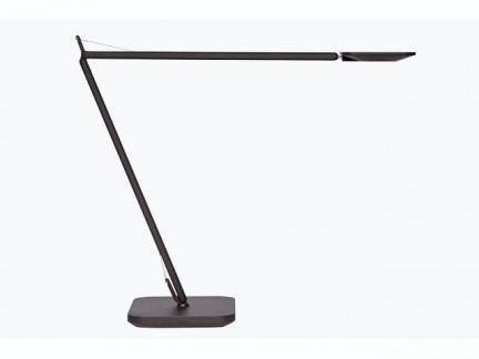 Lampe Unilux Magic LED m/bordfod asymmetrisk sort