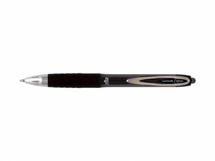 Rollerpen Uni-ball Signo fine UMN-207 m/klik 0,7mm sort