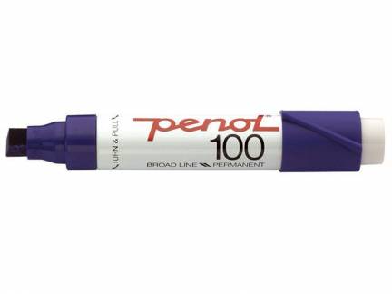 Marker Penol 100 blå 3-10mm 