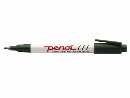 Marker Penol 777 grøn 1,0mm 