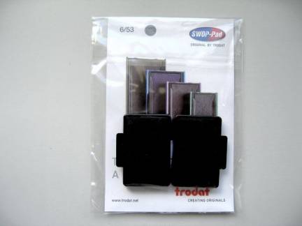 Stempelpude, Trodat, sort, pakke a 2 stk
