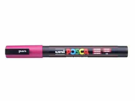 Paint marker Uni Posca PC-3M fuchsia 0,9-1,3mm