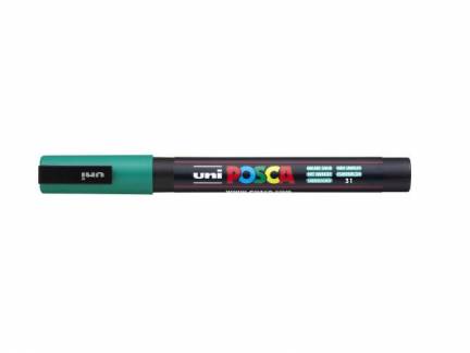 Paint marker Uni Posca PC-3M emerald green 0,9-1,3mm