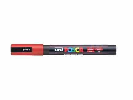 Paint marker Uni Posca PC-3M red 0,9-1,3mm