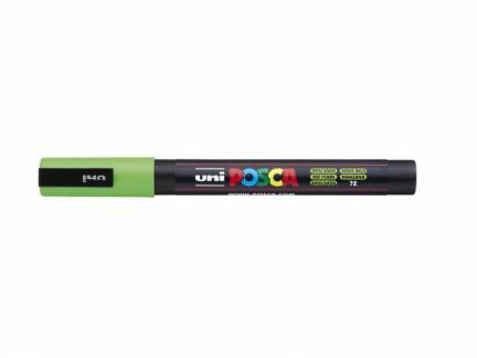 Paint marker Uni Posca PC-3M apple green 0,9-1,3mm