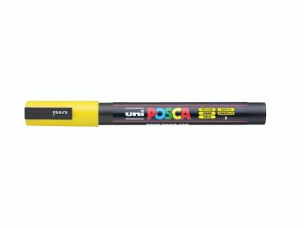 Paint marker Uni Posca PC-3M yellow 0,9-1,3mm