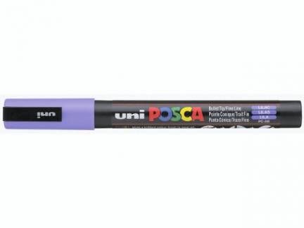 Paint marker Uni Posca PC-3M lilac 0,9-1,3mm